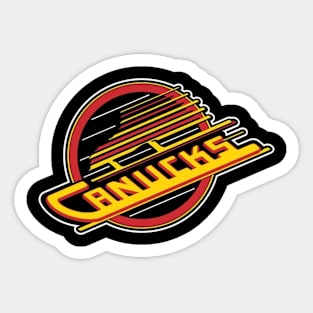 Vintage Canucks Sticker